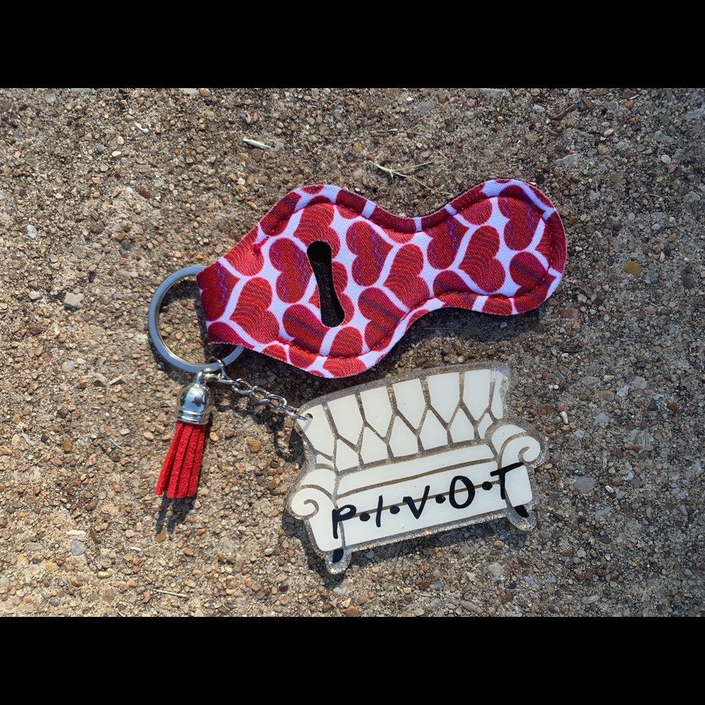 PIVOT Couch Handmade Key Chain - Picture 3 of 3